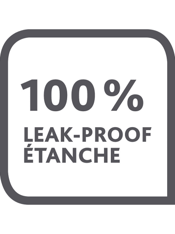 Emsa 2er-Set: Frischhaltedosen "Clip & Close" in Blau - 2,6 l