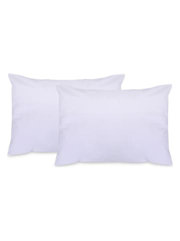 Colourful Cotton 2-delige set: kussenhoezen wit