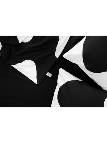 Mijolnir Renforcé beddengoedset "Flow" wit/zwart