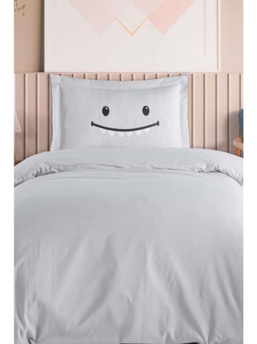 Mijolnir 3-delige bedspreiset "Lububu" lichtgrijs