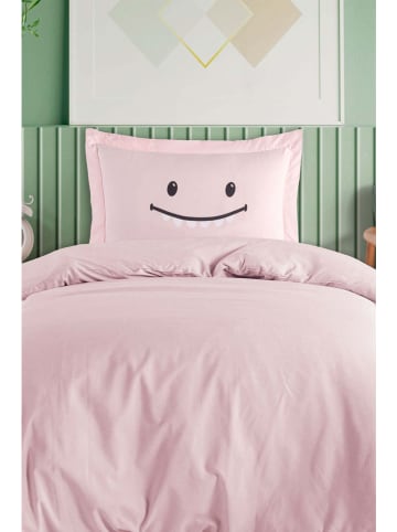Mijolnir 3-delige bedspreiset "Lububu" lichtroze