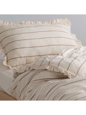 Mijolnir Renforcé beddengoedset "Porto" crème/bruin