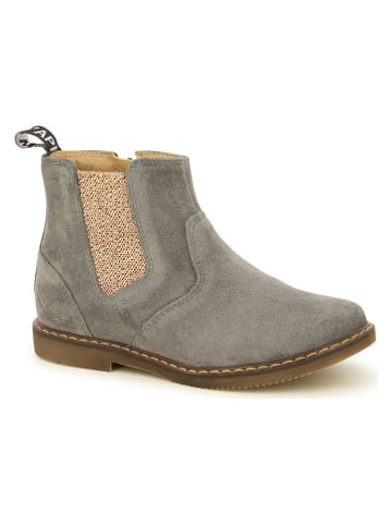 Pom D'api Leder-Boots in Grau