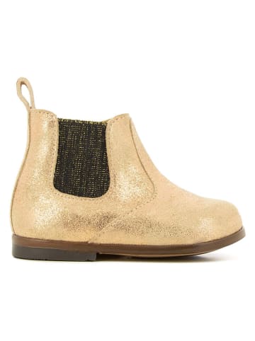 Pom D'api Leder-Boots in Gold