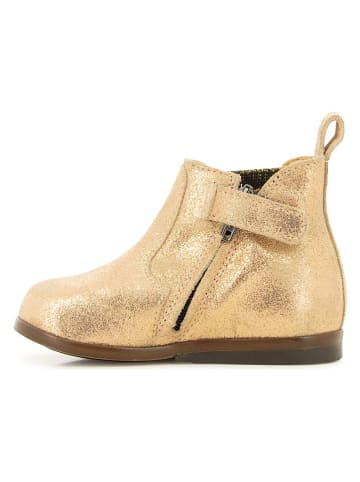 Pom D'api Leder-Boots in Gold