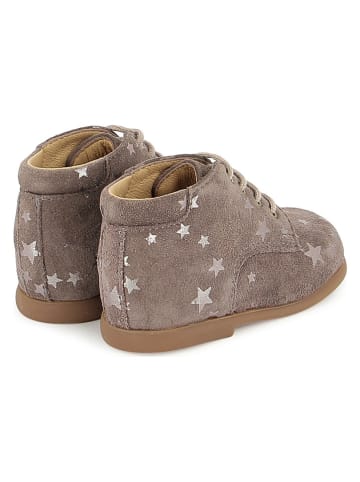 Pom D'api Leder-Boots in Grau