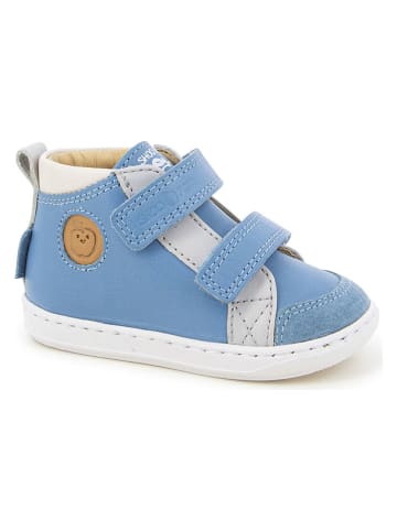 Pom D'api Leren sneakers lichtblauw