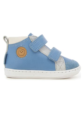 Pom D'api Leren sneakers lichtblauw