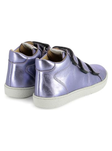 Pom D'api Leder-Sneakers in Hellblau