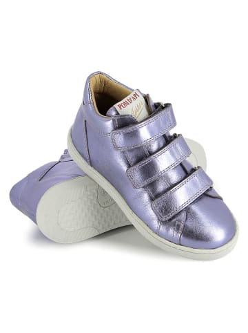 Pom D'api Leren sneakers lichtblauw