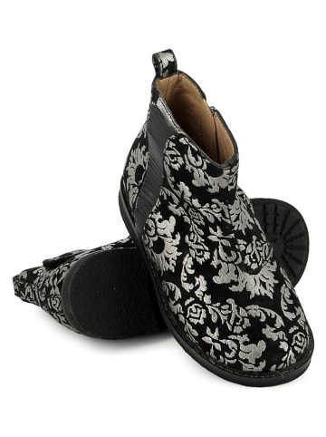 Pom D'api Leder-Boots in Schwarz