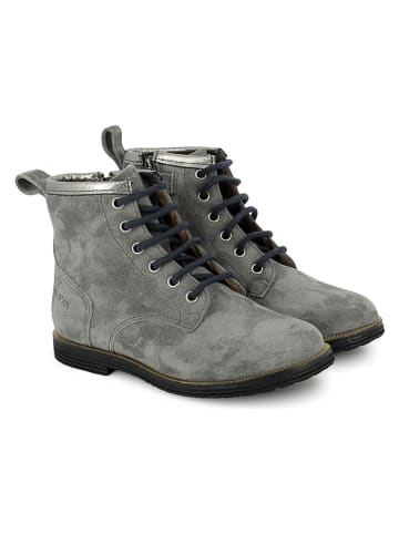 Pom D'api Leren boots grijs