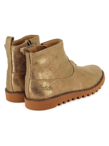 Pom D'api Leder-Boots in Gold