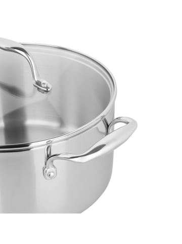 Sitram 2-delige set: roestvrijstalen kookpan ''Rapsody'' - Ø 24 cm