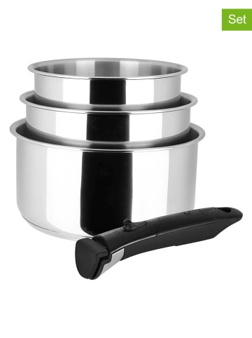 Sitram 4-delige set: roestvrijstalen kookpotten ''A-Arpege''