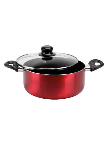 Sitram 2-delige set: kookpan ''Cherry'' rood - 4,5 l