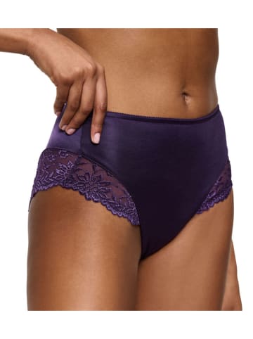 Triumph Pełne figi high waist "Ladyform Soft" w kolorze fioletowym