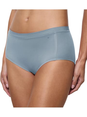 Triumph Pełne figi high waist w kolorze błękitnym