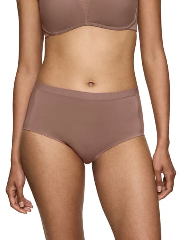 Triumph Pełne figi high waist w kolorze brązowym