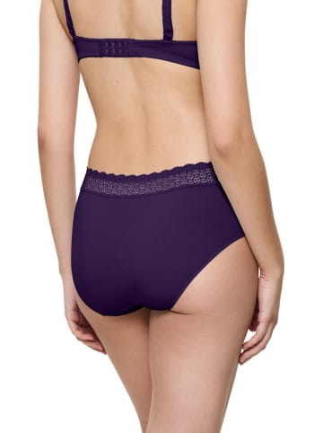Triumph Pełne figi high waist w kolorze ciemnofioletowym