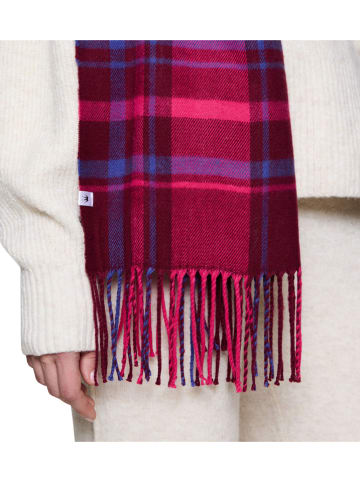 Triumph Schal in Pink/ Blau