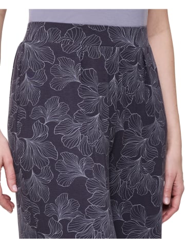 Triumph Spodnie piżamowe w kolorze antracytowym