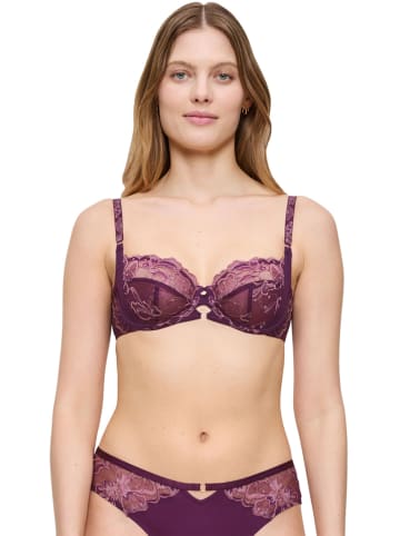 Triumph Beugelbeha "Wild Gardenia" pruimkleurig