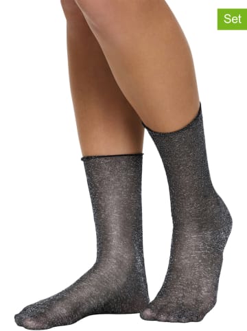 Triumph Skarpety (2 pary) w kolorze czarnym