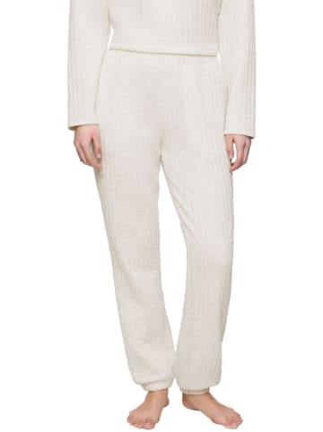 Triumph Spodnie dresowe w kolorze kremowym