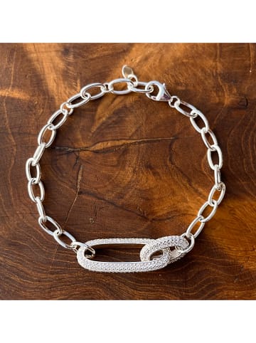 Eclat d'Argent Silber-Armkette mit Edelsteinen