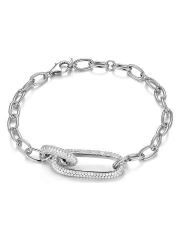 Eclat d'Argent Zilveren armband met edelstenen