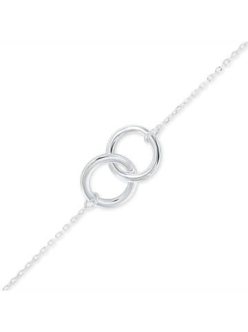 Eclat d'Argent Srebrna bransoletka z elementem ozdobnym