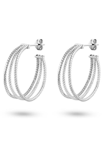 Eclat d'Argent Zilveren halfcreolen