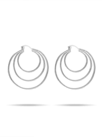 Eclat d'Argent Srebrne kolczyki-kreole