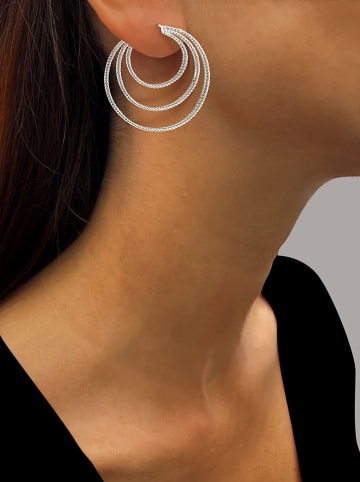 Eclat d'Argent Silber-Creolen