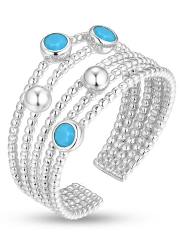 Eclat d'Argent Srebrny pierścionek z cyrkoniami