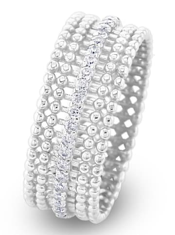 Eclat d'Argent Zilveren ring met edelstenen