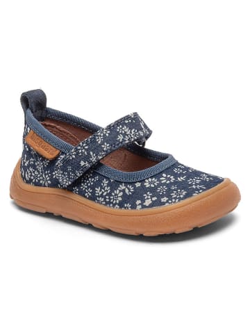bisgaard Leren pantoffels donkerblauw