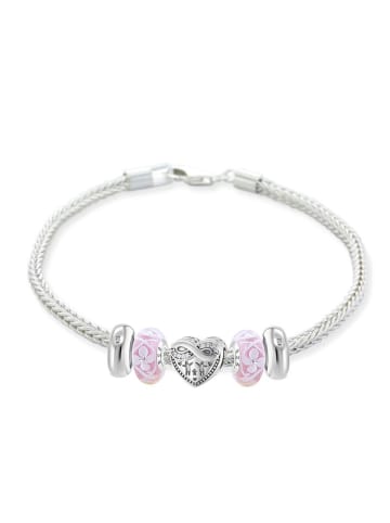 CHARM'S Silber-Armkette mit Beads