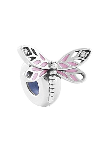 CHARM'S Silber-Bead mit Edelsteinen