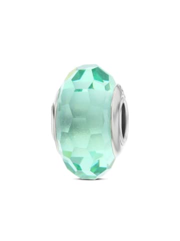 CHARM'S Silber-Bead mit Glas