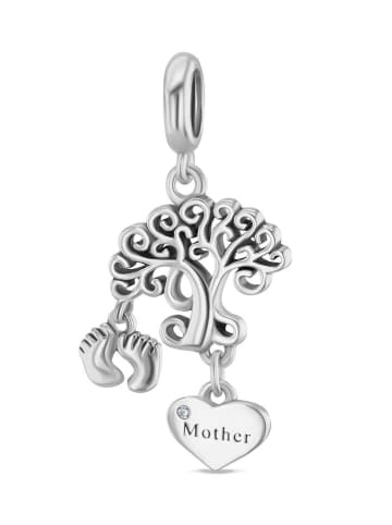 CHARM'S Silber-Anhänger mit Edelsteinen