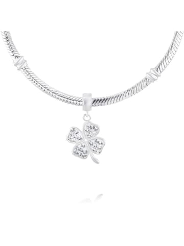 CHARM'S Zilveren hanger met edelstenen