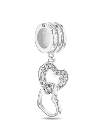 CHARM'S Zilveren hanger met edelstenen