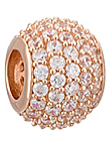 CHARM'S Vergulde bead met edelstenen