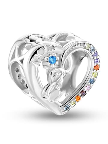 CHARM'S Srebrny charms z cyrkoniami