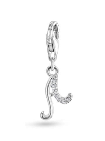 CHARM'S Zilveren hanger met edelstenen