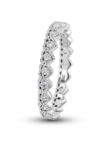 CHARM'S Zilveren ring met edelstenen