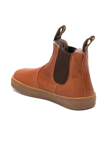 bisgaard Leder-Barfußschuhe "Ene" in Hellbraun