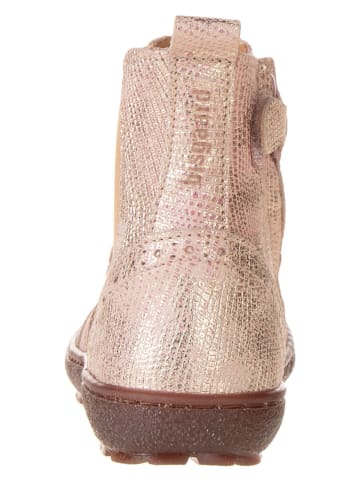 bisgaard Leder-Chelsea-Boots "Norbert" in Beige